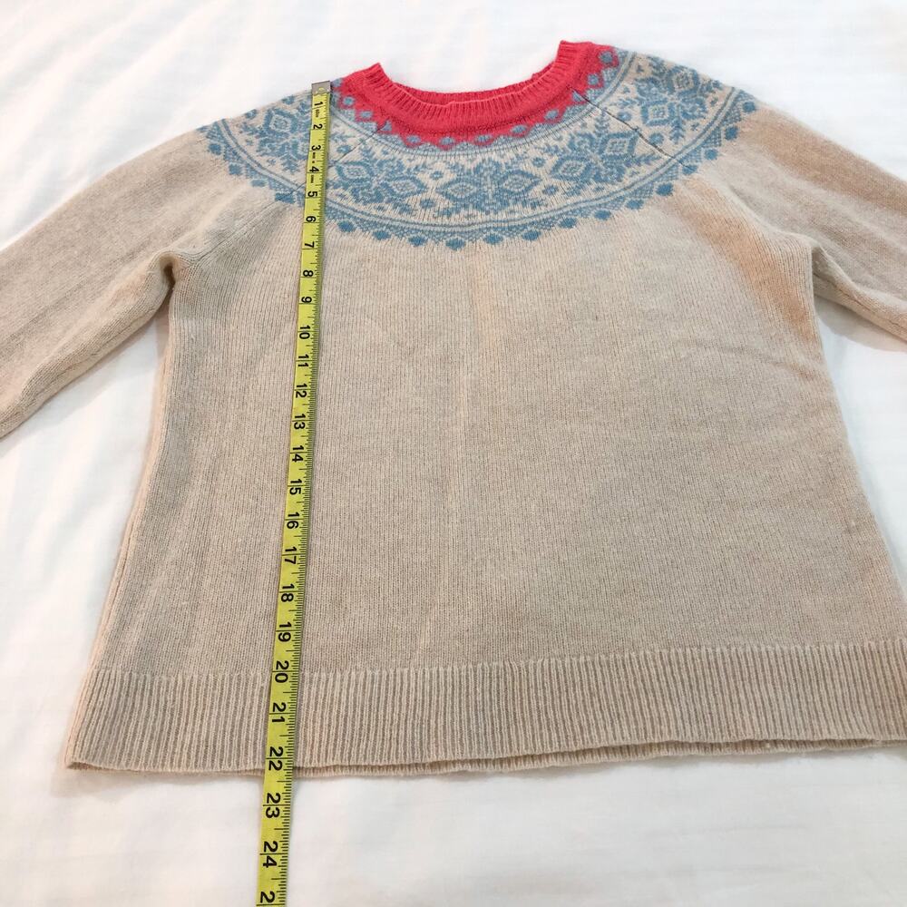 Tabitha Webb Fair Isle Nordic Wool Blend Sweater - Picture 6 of 9